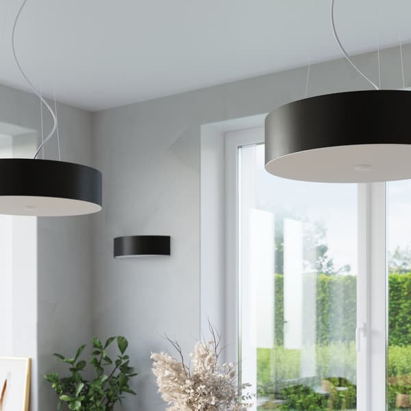Ljuskrona SKALA 50 vit Black