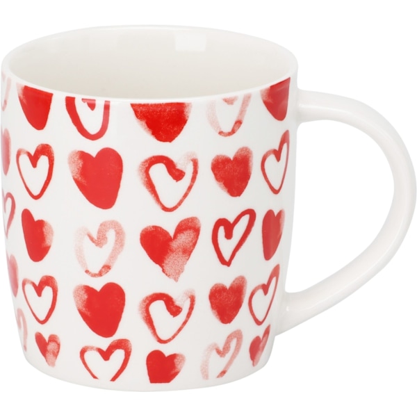 Mugg You and Me Vit/Röd White You and Me