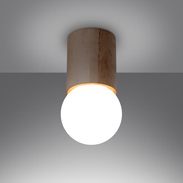 Taklampa BOOMO 12 Brown