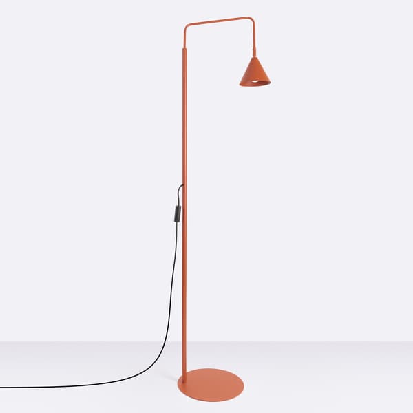 Golvlampa NOX röd ockra Red