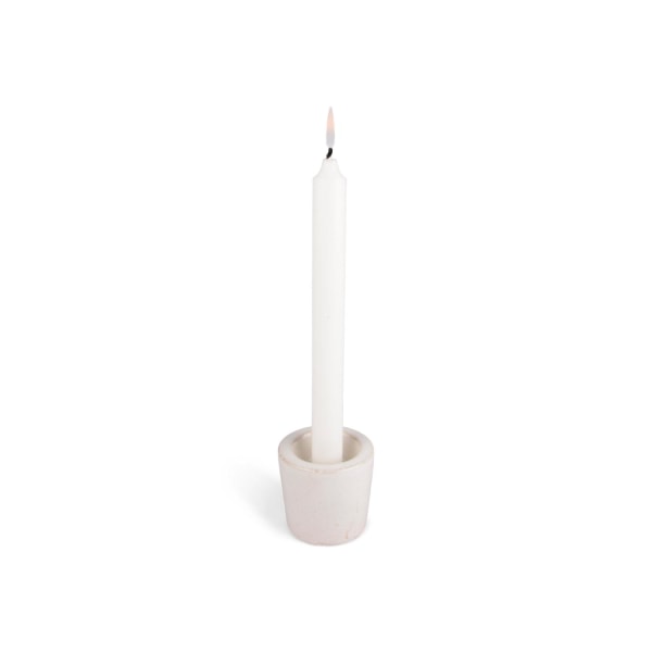 Valkoinen keraaminen kynttilänjalka White 3e98 | White | 300 | Fyndiq