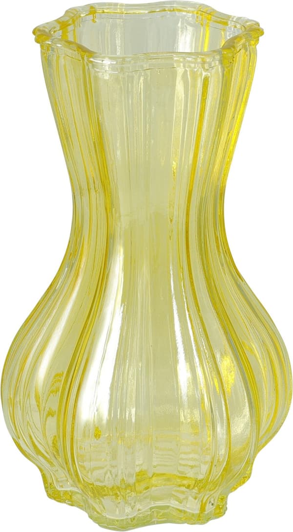 Vas Lila Glas 20 cm Purple