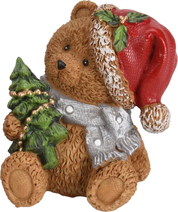 Nalle Jul 7 cm Brun