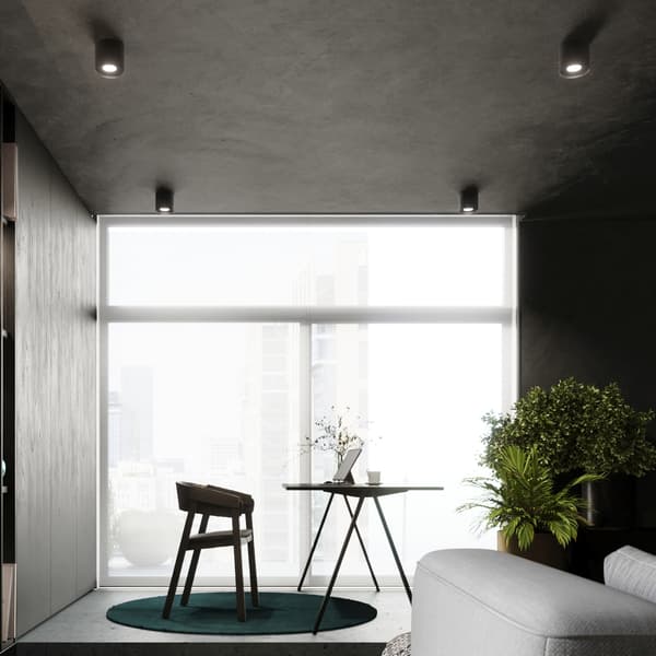 Taklampa MIKA svart Black