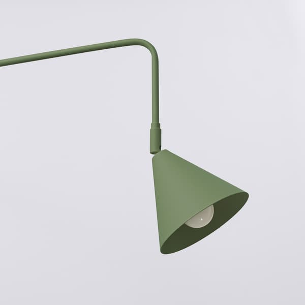 Vägglampa NOX olivgrön Green