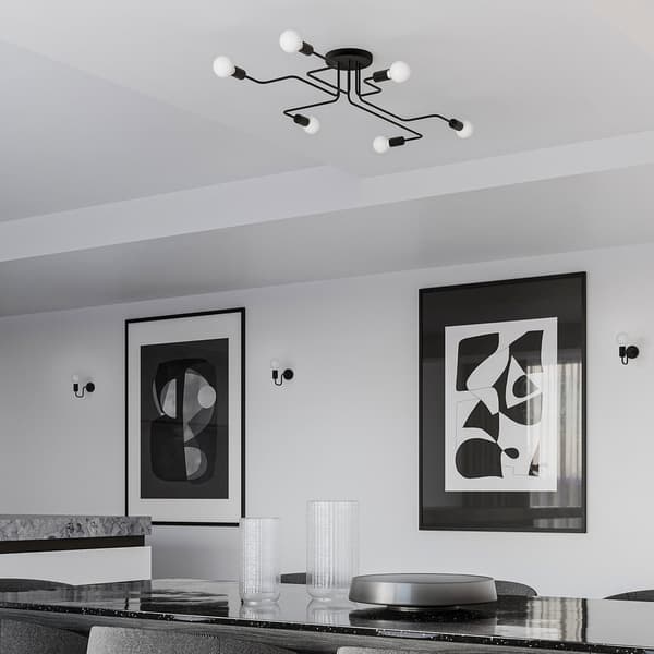 Vägglampa VECTOR svart Black