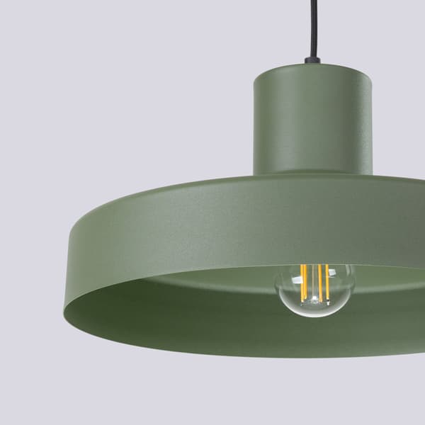 Pendellampa BILO olivgrön Green
