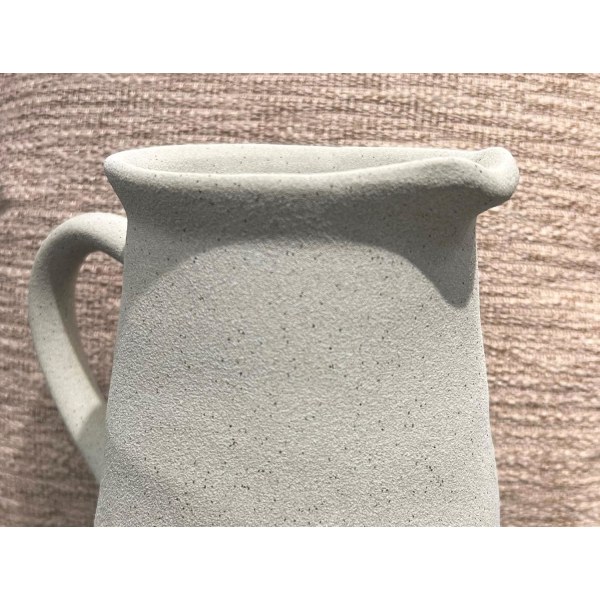 Kande Vase Beige Keramik 24 cm Beige