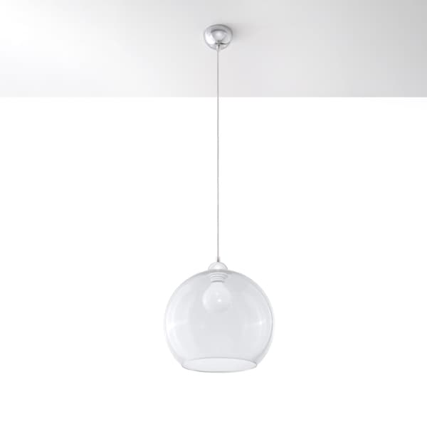 Pendel lampa BALL transparent Transparent