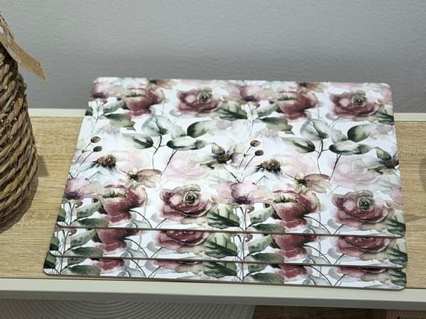 Underlägg Kork Rose 43x30 cm 4-pack multifärg