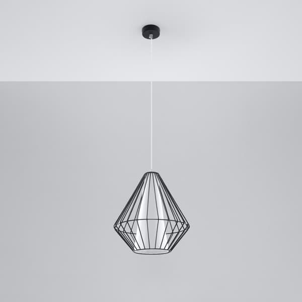 Pendel lampa DEMI svart Black