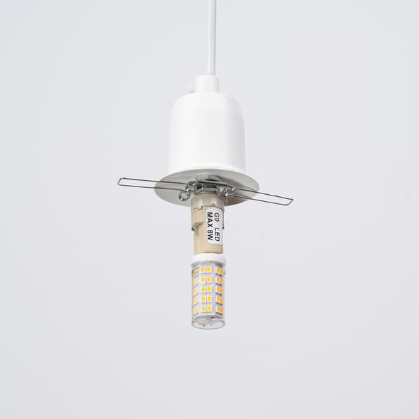 Pendellampa HYPERION 1 vit White
