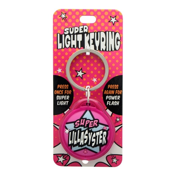 Nyckelring LILLASYSTER Super Light Keyring Multicolor