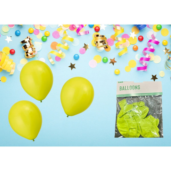 Ballong Grön 10-pack Latex Green