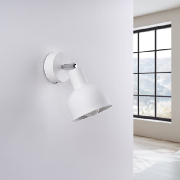 Vägglampa ELBA vit White