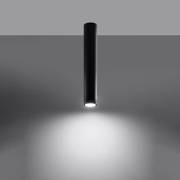 Taklampa LAGOS 40 svart Black