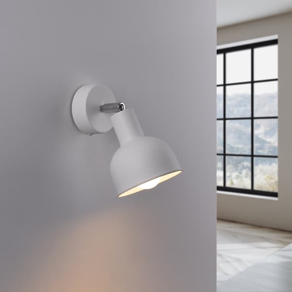 Vägglampa ELBA vit Vit