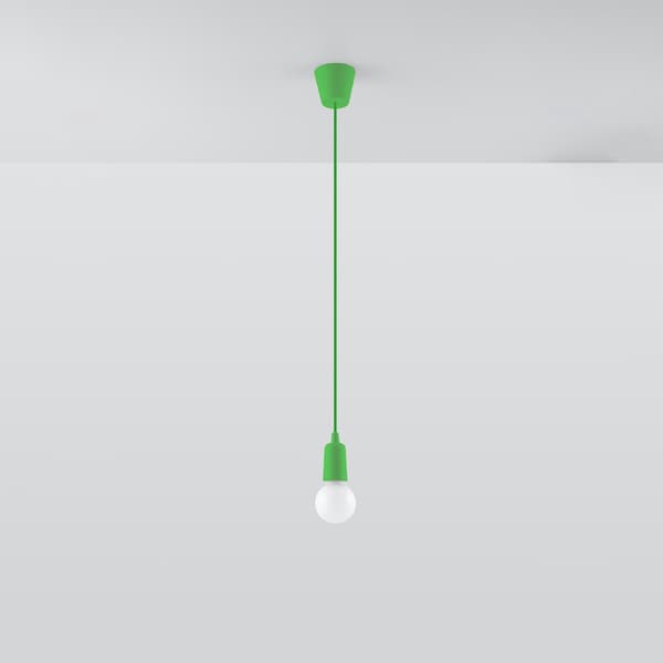Pendel lampa DIEGO 1 grön Green