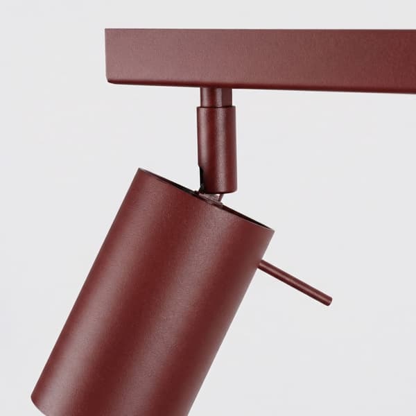 Taklampa RING 4L vinröd burgundy