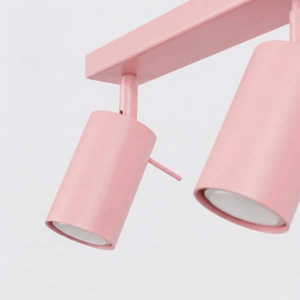 Taklampa RING 4L rosa Pink