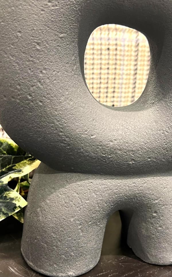 Dekoration Svart Keramik 21 cm Svart
