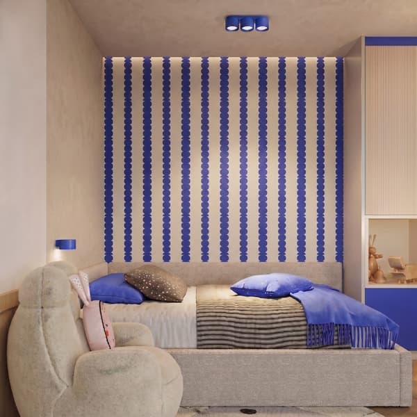 Taklampa MODO 3 ultramarinblå Gx53 ultramarine