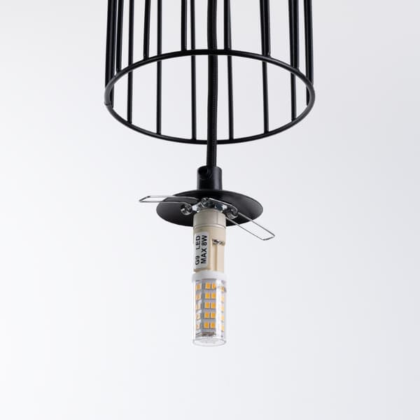 Pendellampa BRINA 1 svart Black