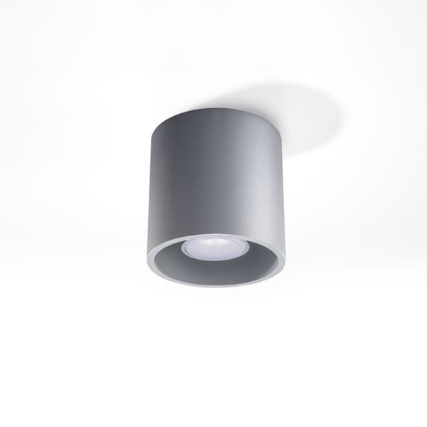 Taklampa ORBIS 1 grå Grey