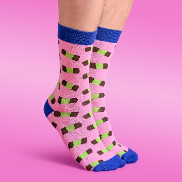 Strumpor Dammsugare Rosa stl 36-40 Rosa