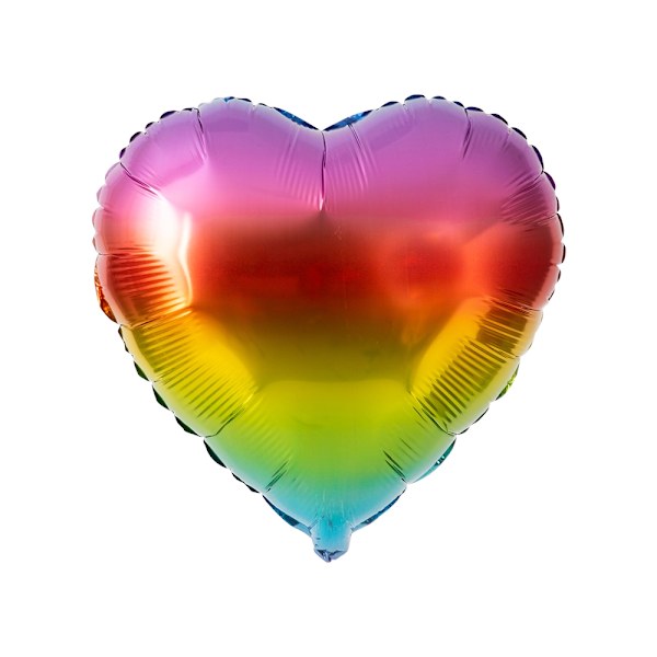 Ballong Regnbåge Rainbow 35 cm multifärg