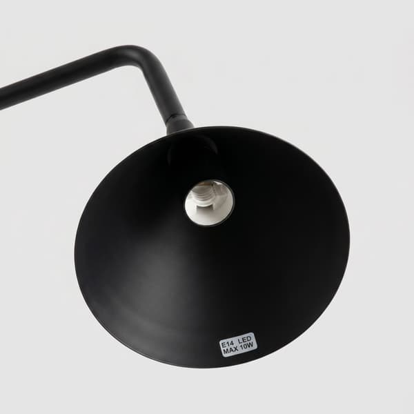 Bordslampa NOX svart Black