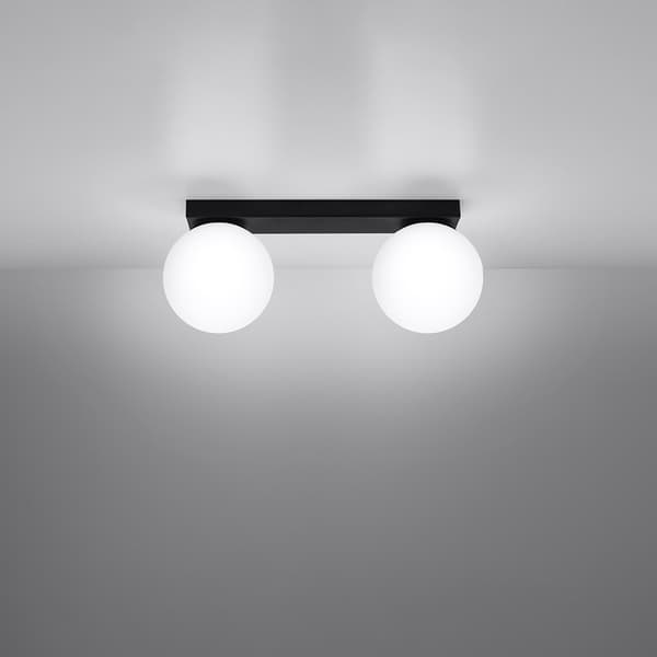 Taklampa YOLI 2 svart Black