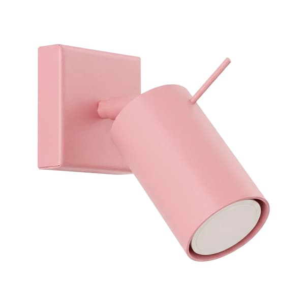 Vägglampa RING rosa Rosa