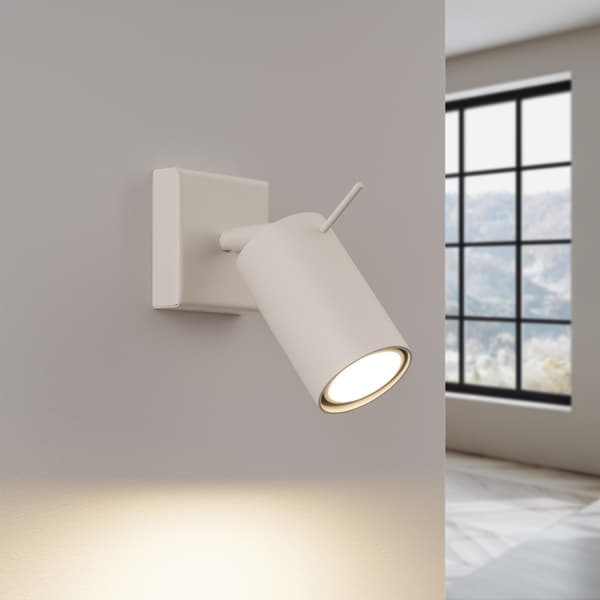 Vägglampa RING beige Beige