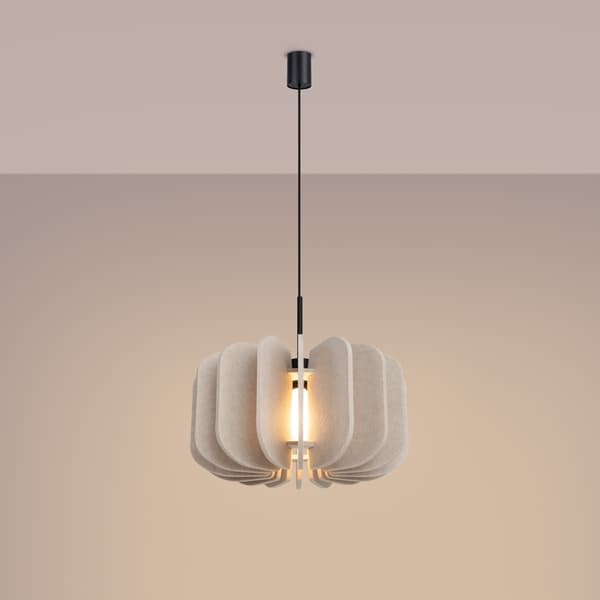 Pendellampa MULA 45 beige Multicolor