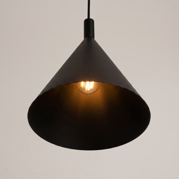 Pendellampa NOX 25 svart Black
