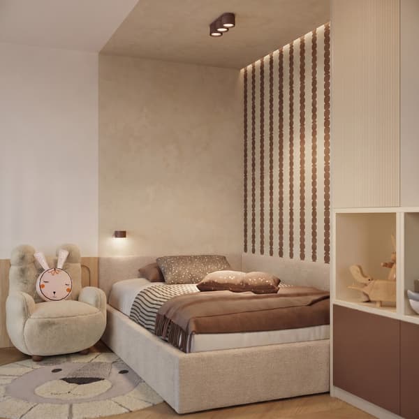 Taklampa MODO 3 brun Gx53 Brown