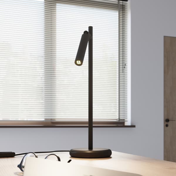 Bordslampa PASTELO svart Black