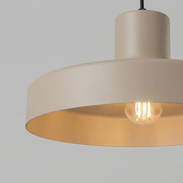 Pendellampa BILO gråbrun Taupe