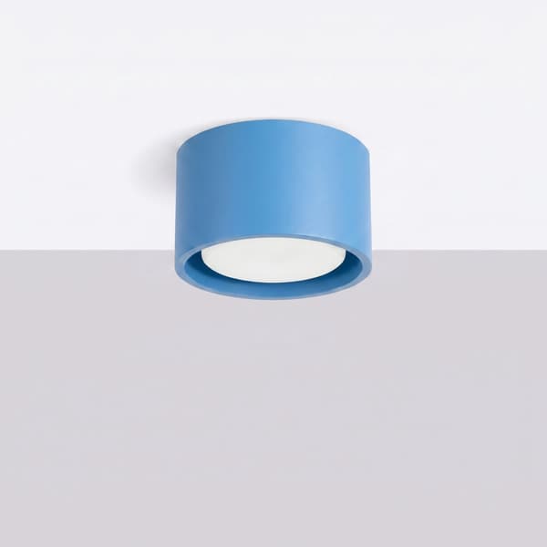 Taklampa MODO 1 azurblå Gx53 Light blue