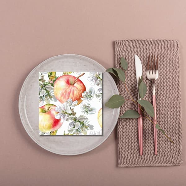 Servetter Äppelblossom 33x33 cm 20-pack multifärg