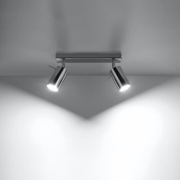 Taklampa RING 2 krom Chrome