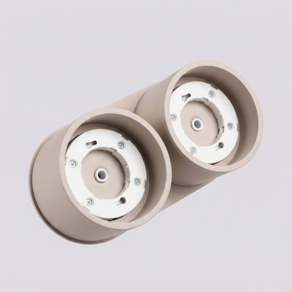 Taklampa MODO 2 gråbrun Gx53 Taupe