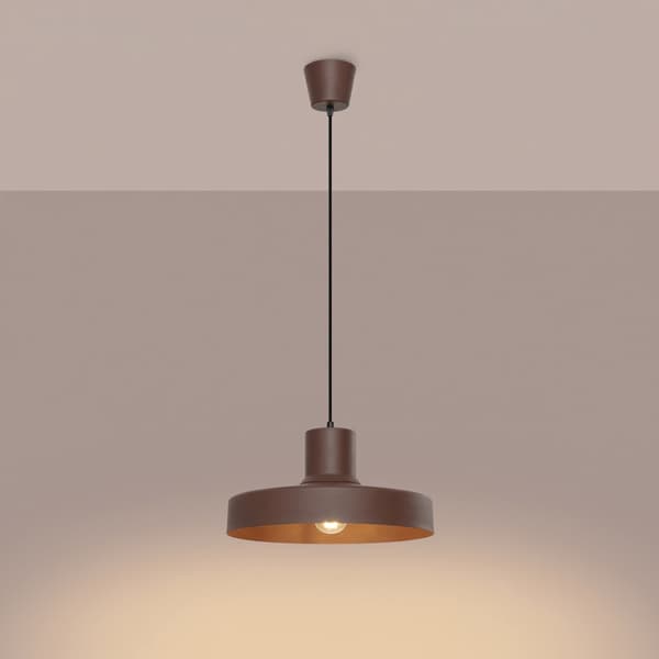 Pendellampa BILO brun Brown
