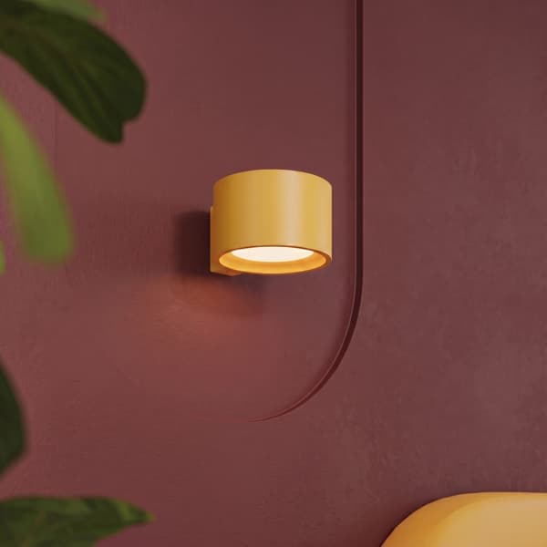 Vägglampa MODO 1 gul Gx53 Gul