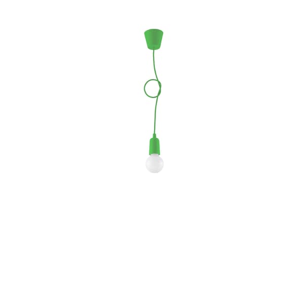 Pendel lampa DIEGO 1 grön Green
