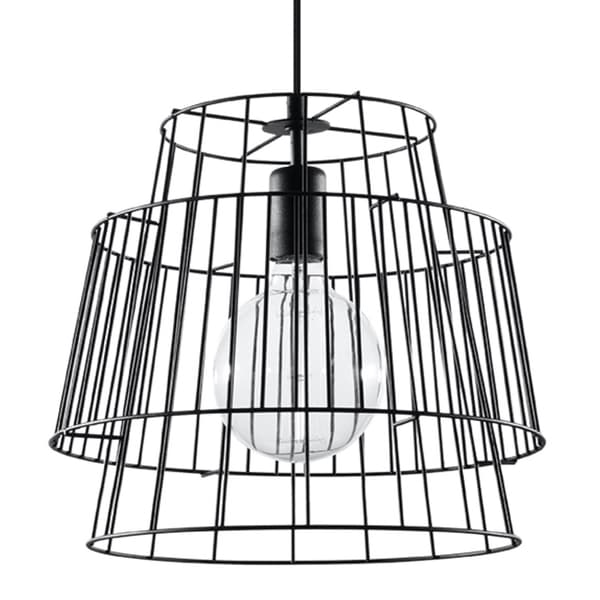 Pendel lampa GATE svart Svart