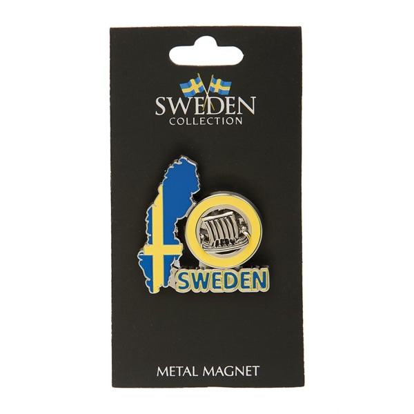 Magnet Karta Spin Skepp Sweden