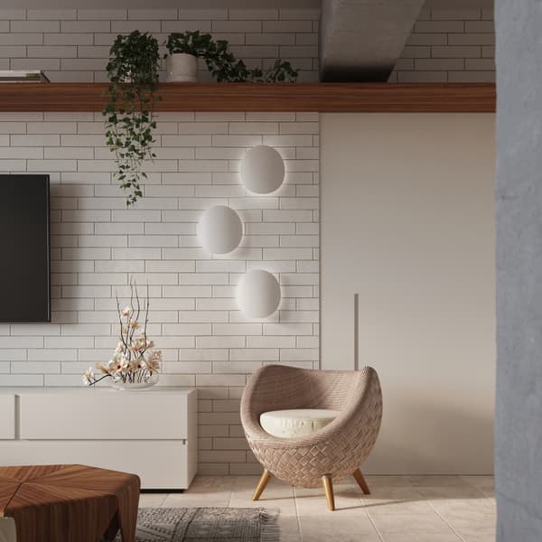 Vägglampa SENSES vit White