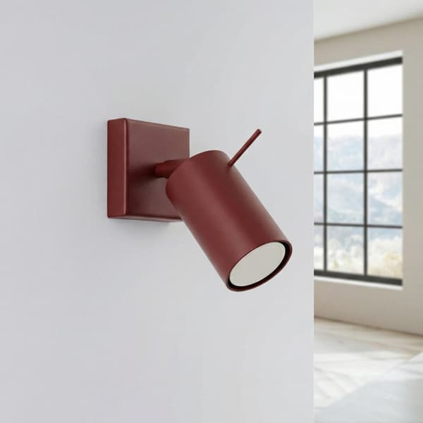 Vägglampa RING vinröd burgundy
